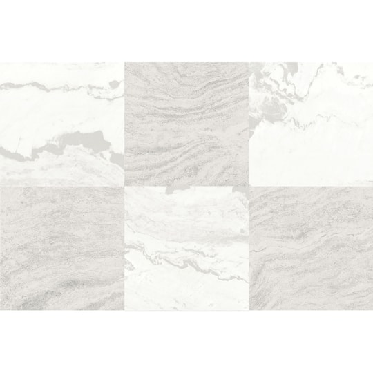 FloorPops Checkered Peel & Stick Floor Tiles in Beige | 60" x 24" | Michaels®